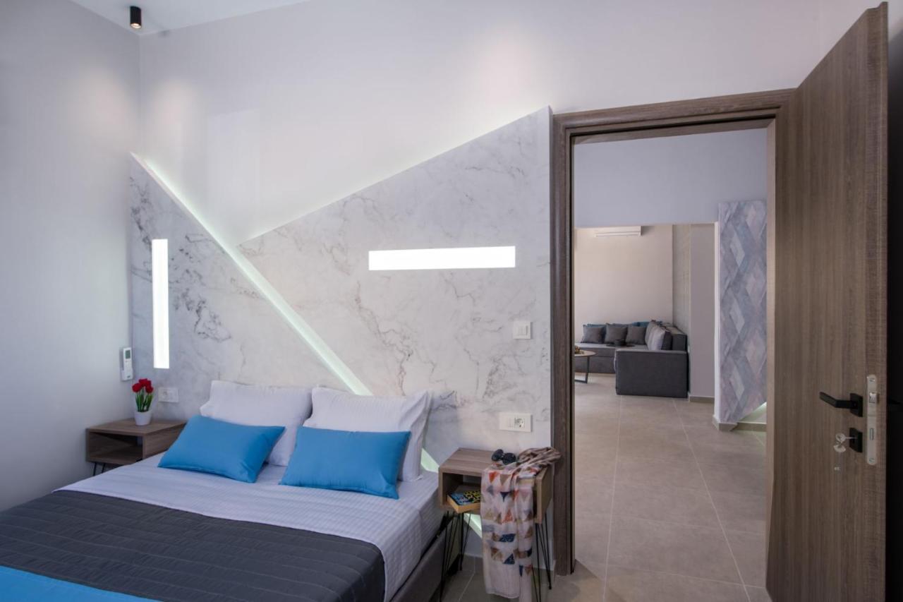 Luxury Villa Eva-Mari With Jacuzzi, 50M From The Beach Stalos Exterior foto