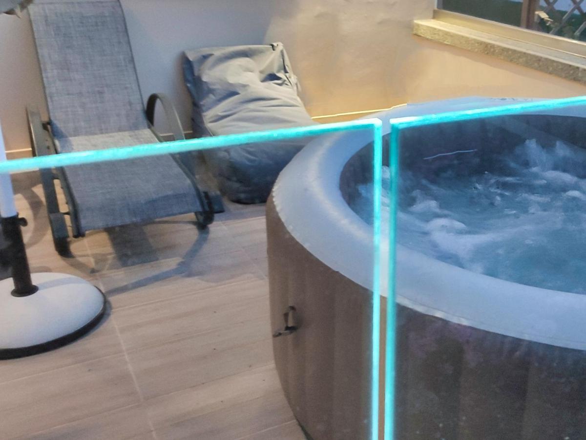 Luxury Villa Eva-Mari With Jacuzzi, 50M From The Beach Stalos Exterior foto